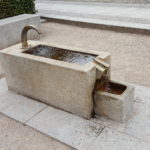 Röhrwasserbrunnen Collegienstraße vor Lutherhaus